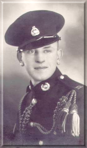 My one and only professional portrait. On passing for duty 1947