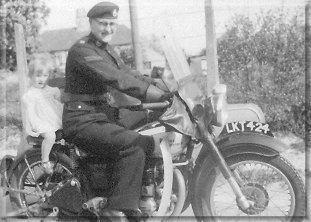 And later - with sidecar added plus our small daughter!