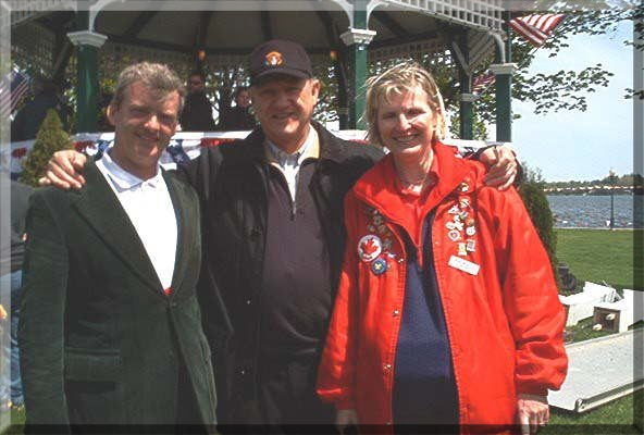 Bill Hughes with Gene Hackman