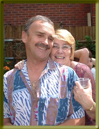 Our wedding some years ago...